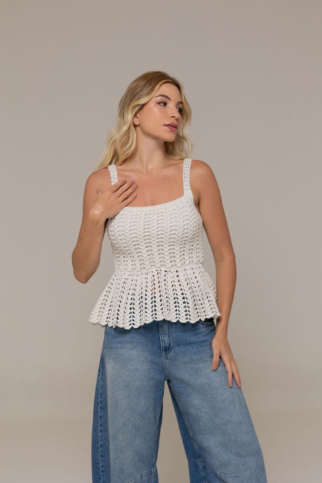 Top Florencia Crochet