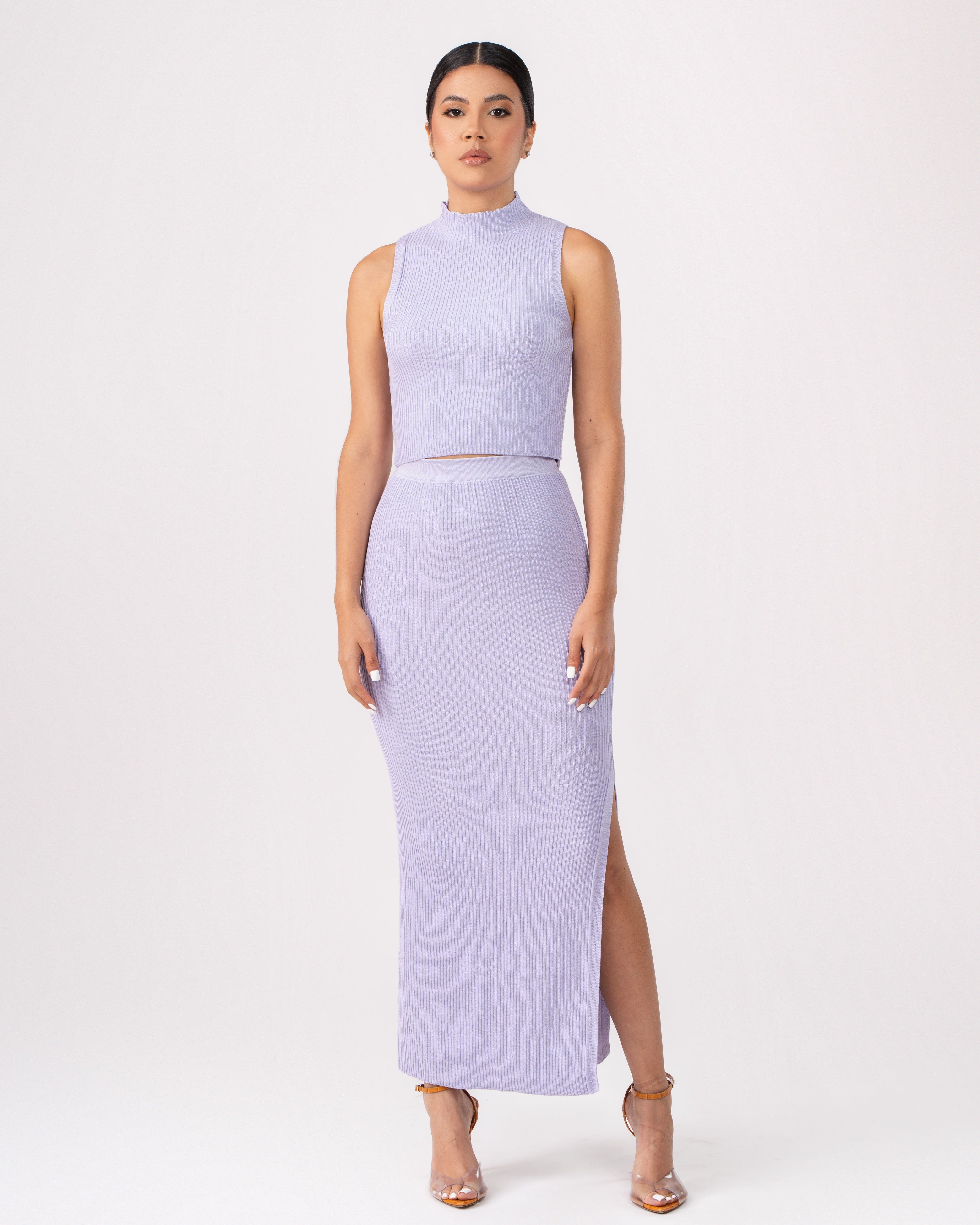 Conjunto Saia Cropped Diamantina