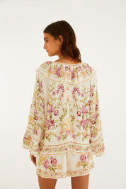 Bata e Short Flor de Roma