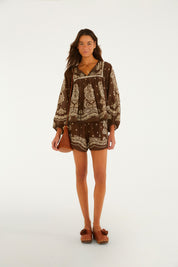 Conjunto Bandana Mocha