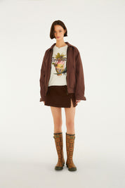 Saia Short Curto Mocha
