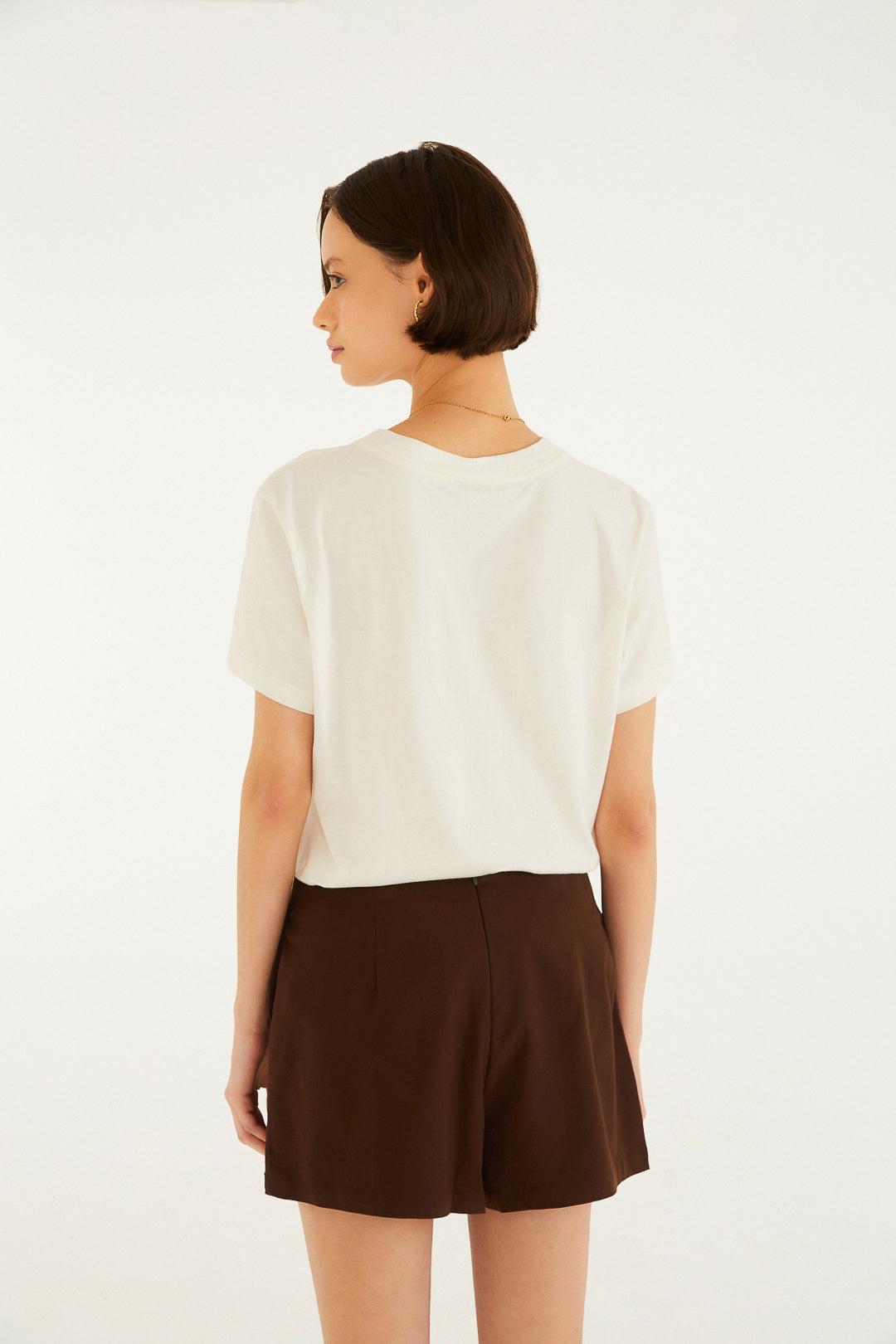 Saia Short Curto Mocha