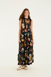 Vestido Cropeed Boteco Carioca