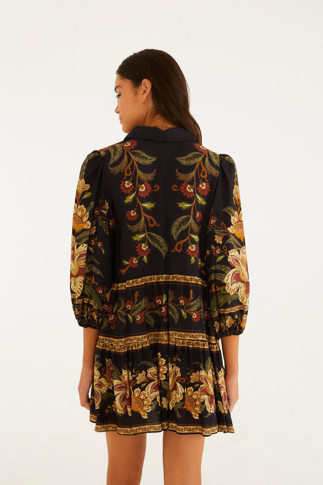 Vestido Camisa Florar