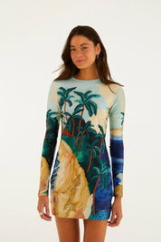 Vestido Curto Borda Praia