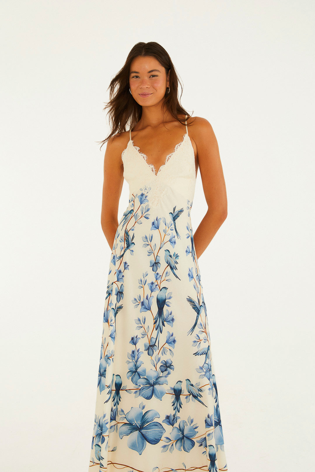 Vestido Jardim Majestuoso