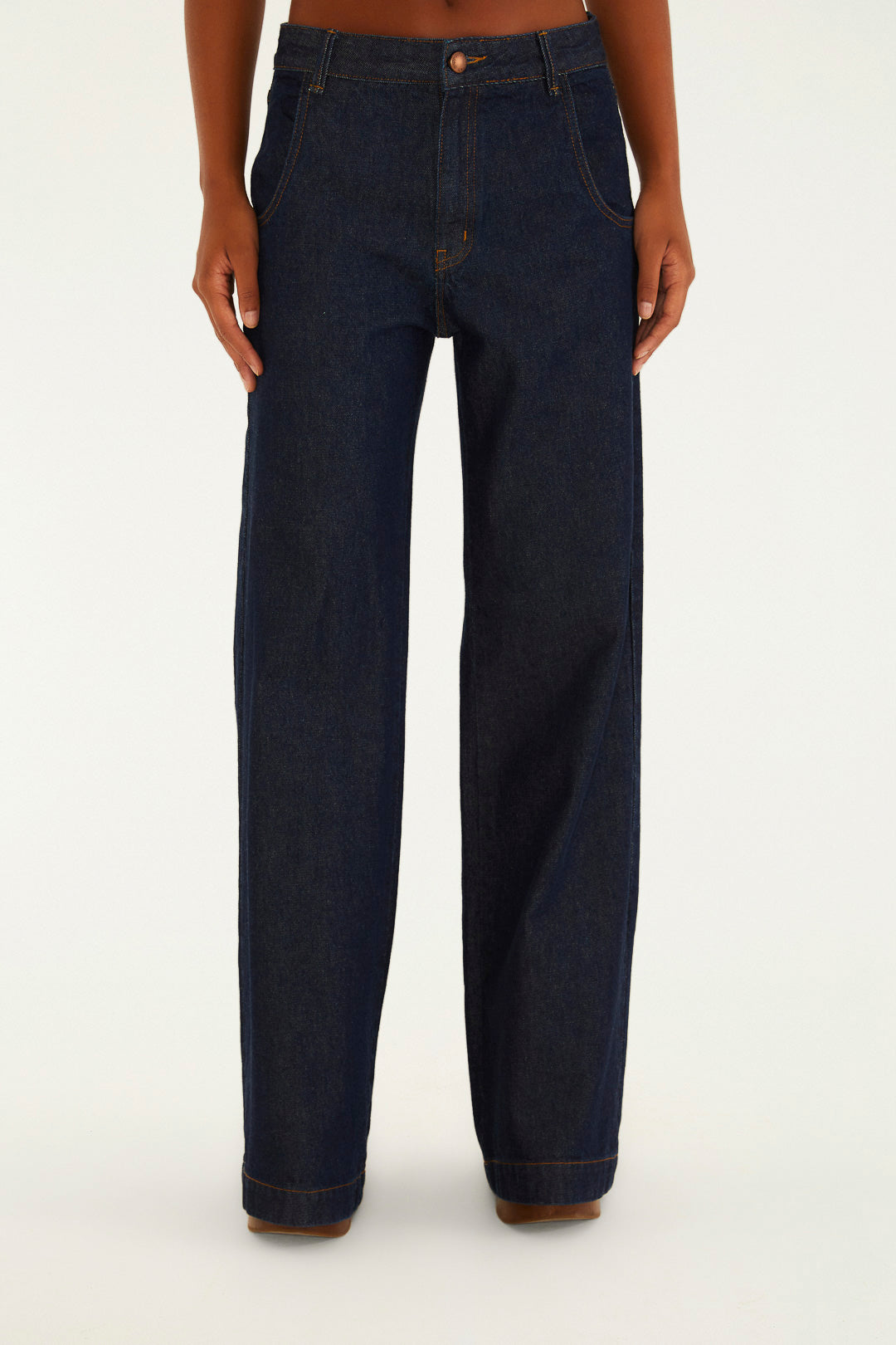 Calca Jeans Pence Boca Larga
