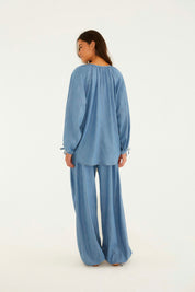 Calca Denim Relaxado