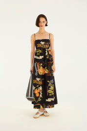 Vestido Flor de Tangerina