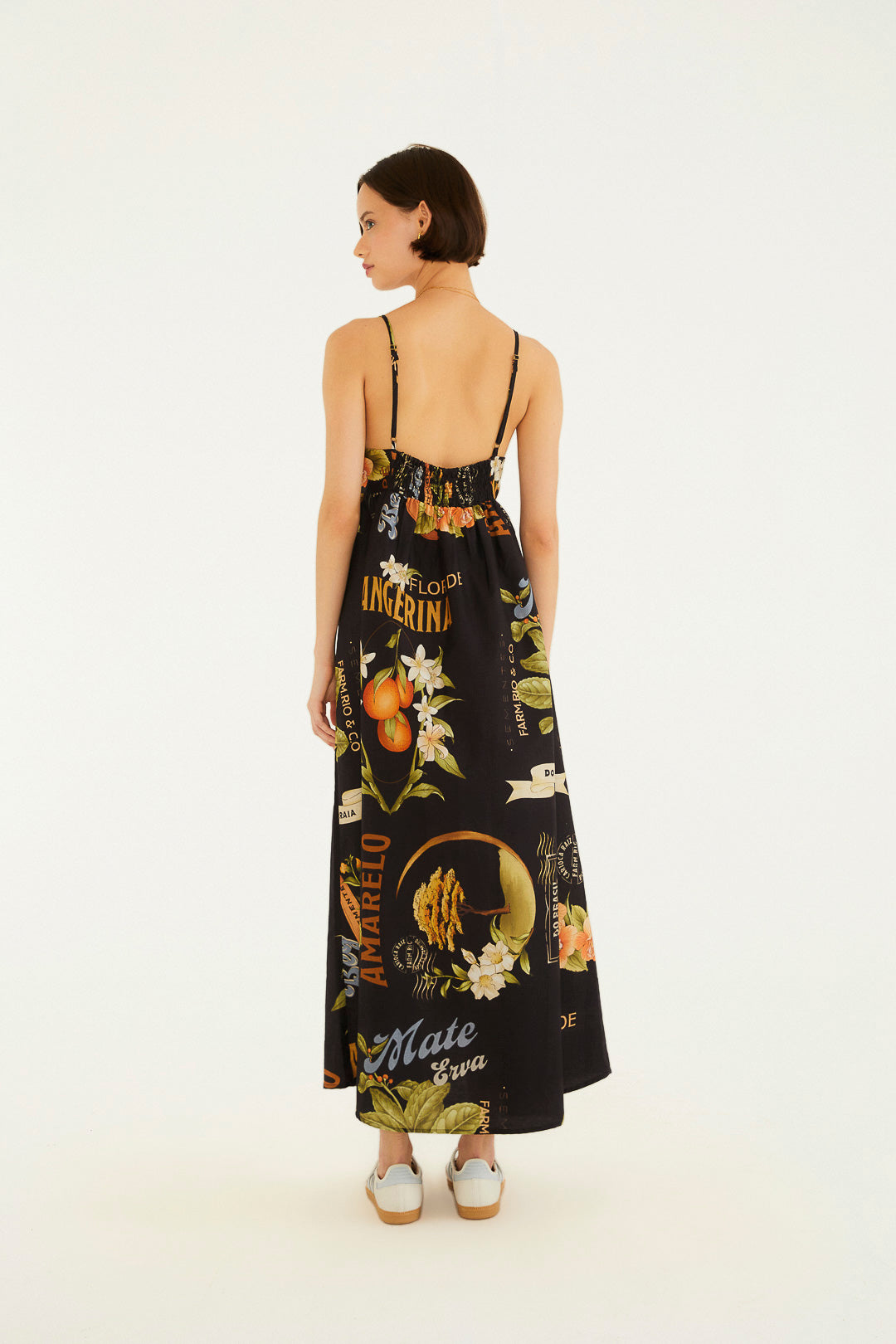 Vestido Flor de Tangerina