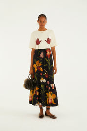 Vestido Midi Selva de Flor