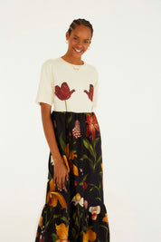 Vestido Midi Selva de Flor