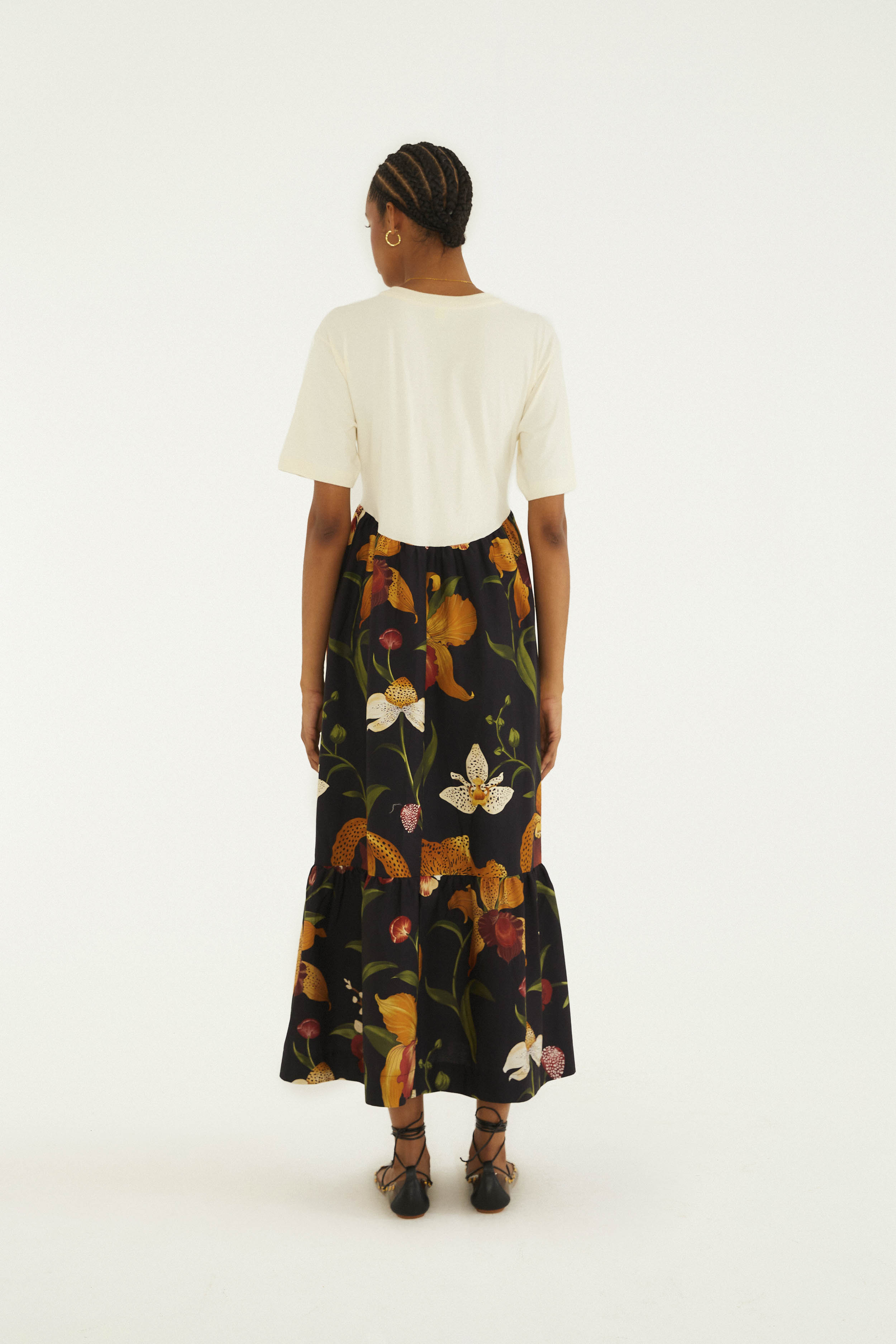 Vestido Midi Selva de Flor