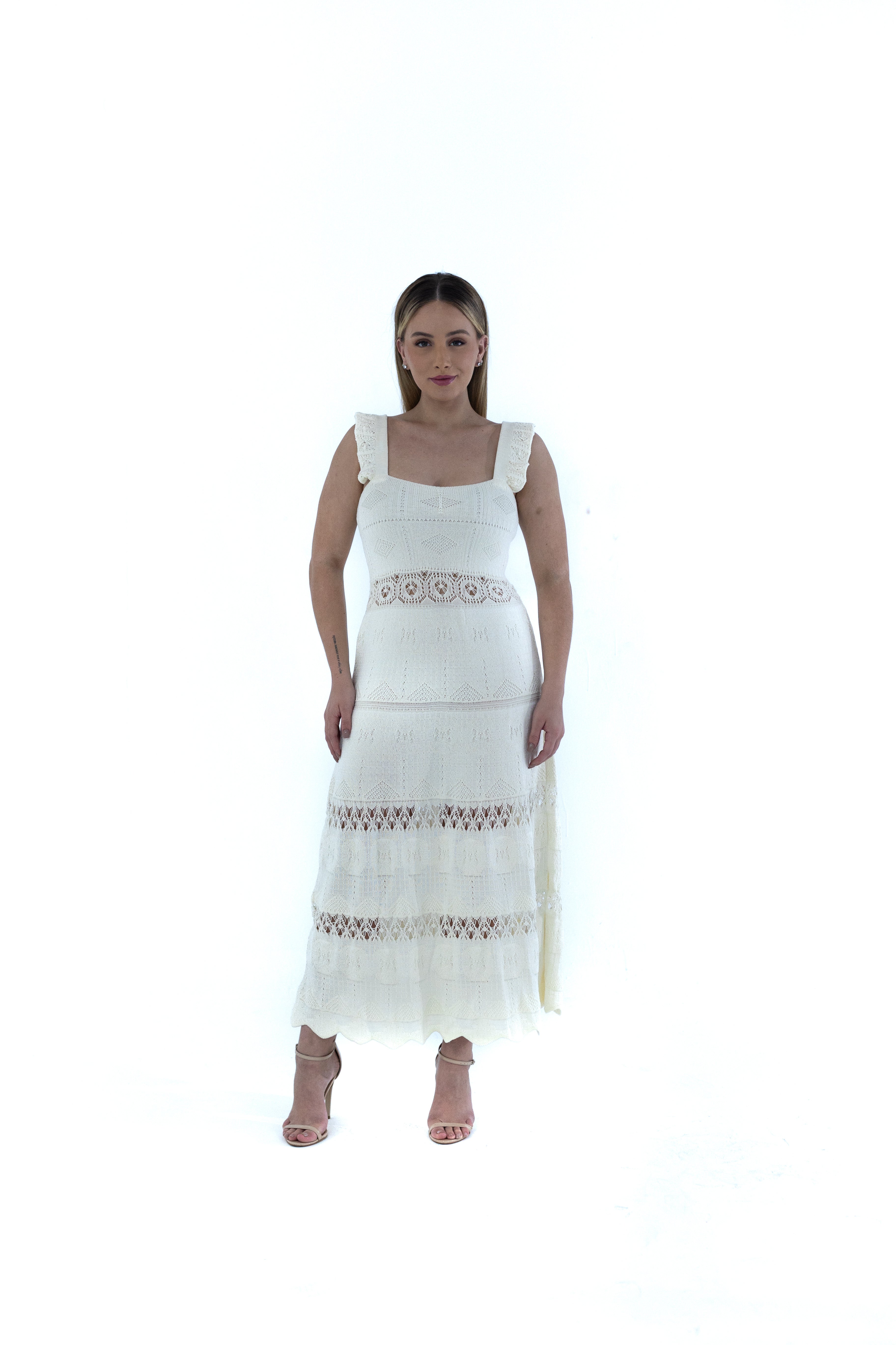 Vestido Crochê Baiao
