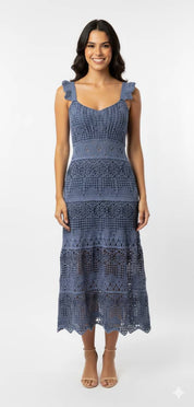 Vestido Crochê Baiao