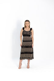 Vestido Crochê Baiao