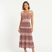Vestido Crochê Baiao
