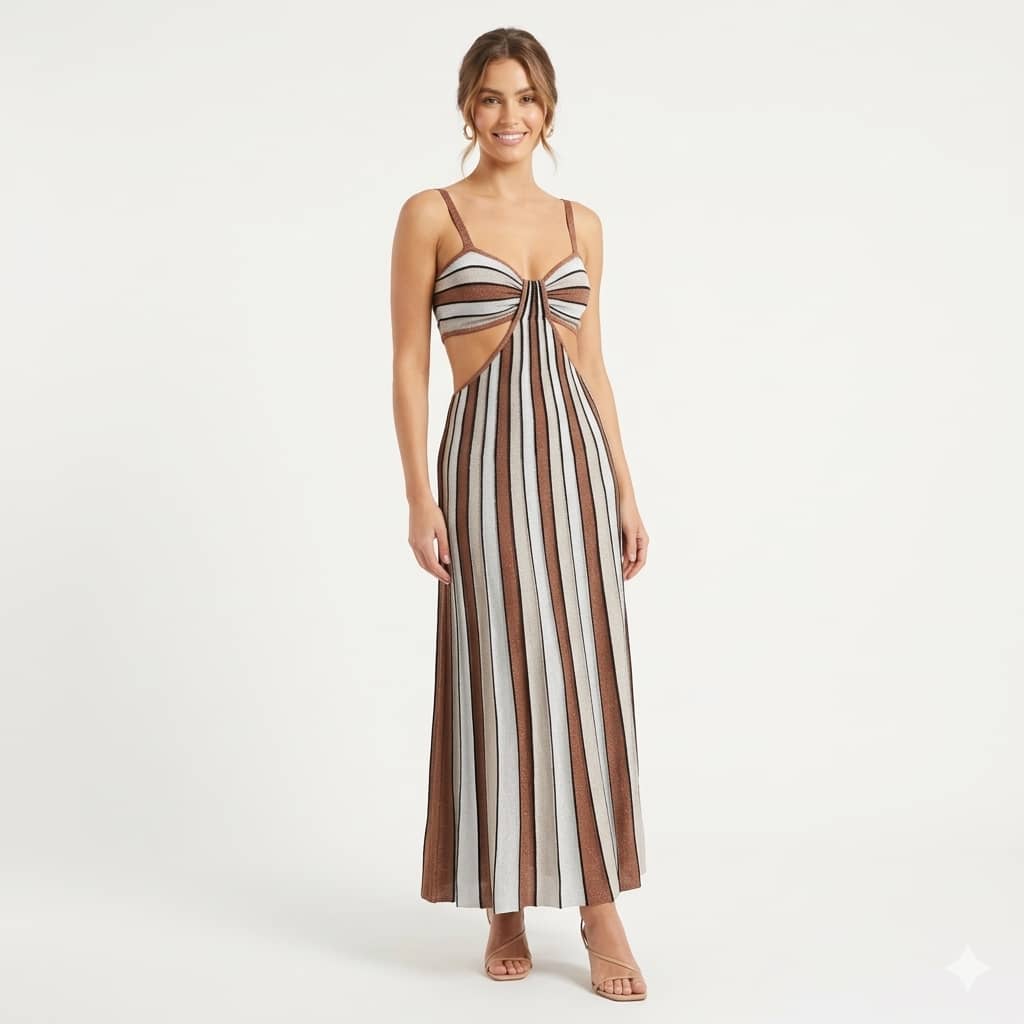 Vestido Lurex Catarina