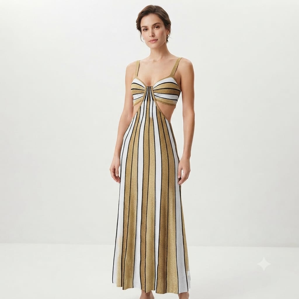 Vestido Lurex Catarina