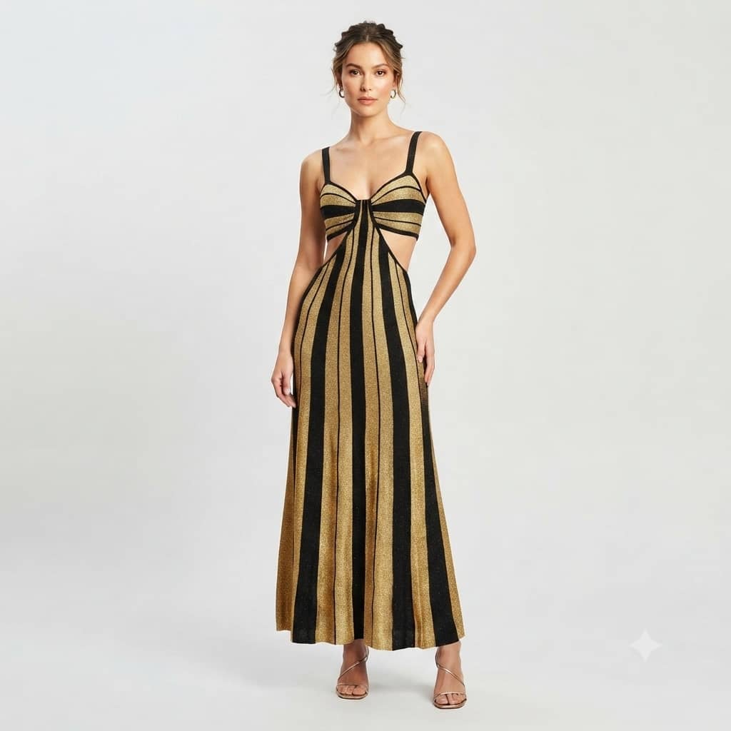Vestido Lurex Catarina