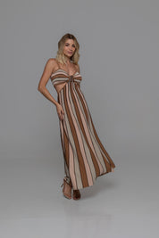 Vestido Tricot Catarina Listras