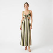 Vestido Tricot Catarina Listras
