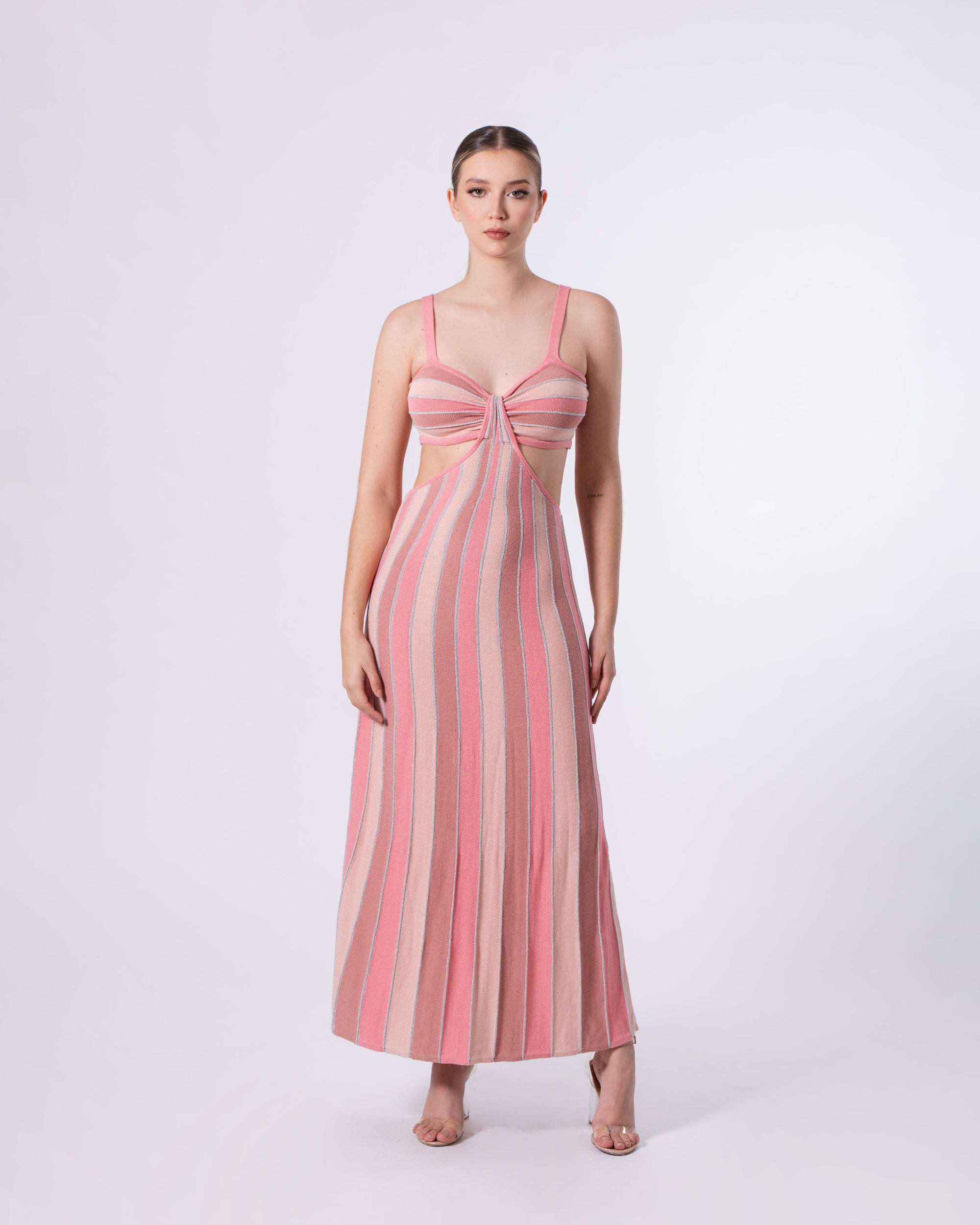 Vestido Tricot Catarina Listras