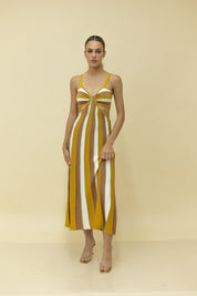 Vestido Tricot Catarina Listras