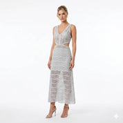 Vestido Silvia Lurex