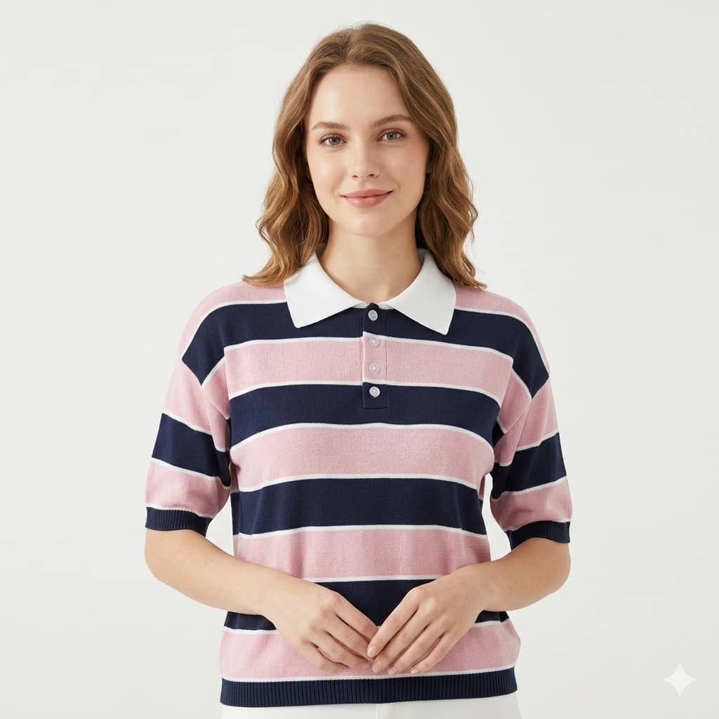 Vintage Rugby T-Shirt Curto