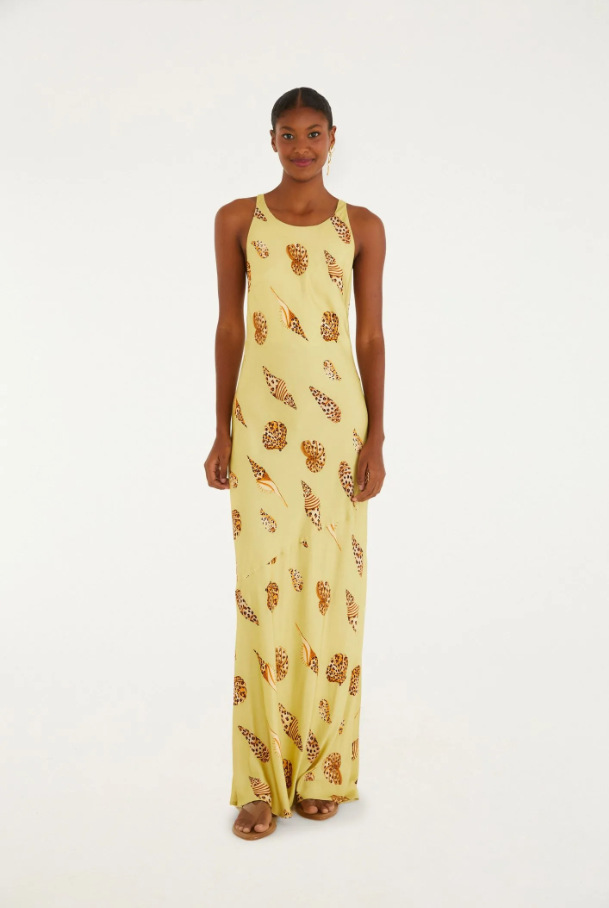 Vestido Cropped Concha Pintada E