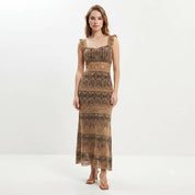 Vestido Crochê Baiao