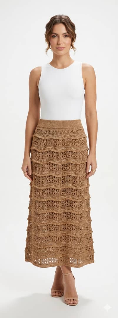 Saia Cristina Lurex