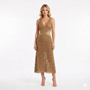 Vestido Silvia Lurex
