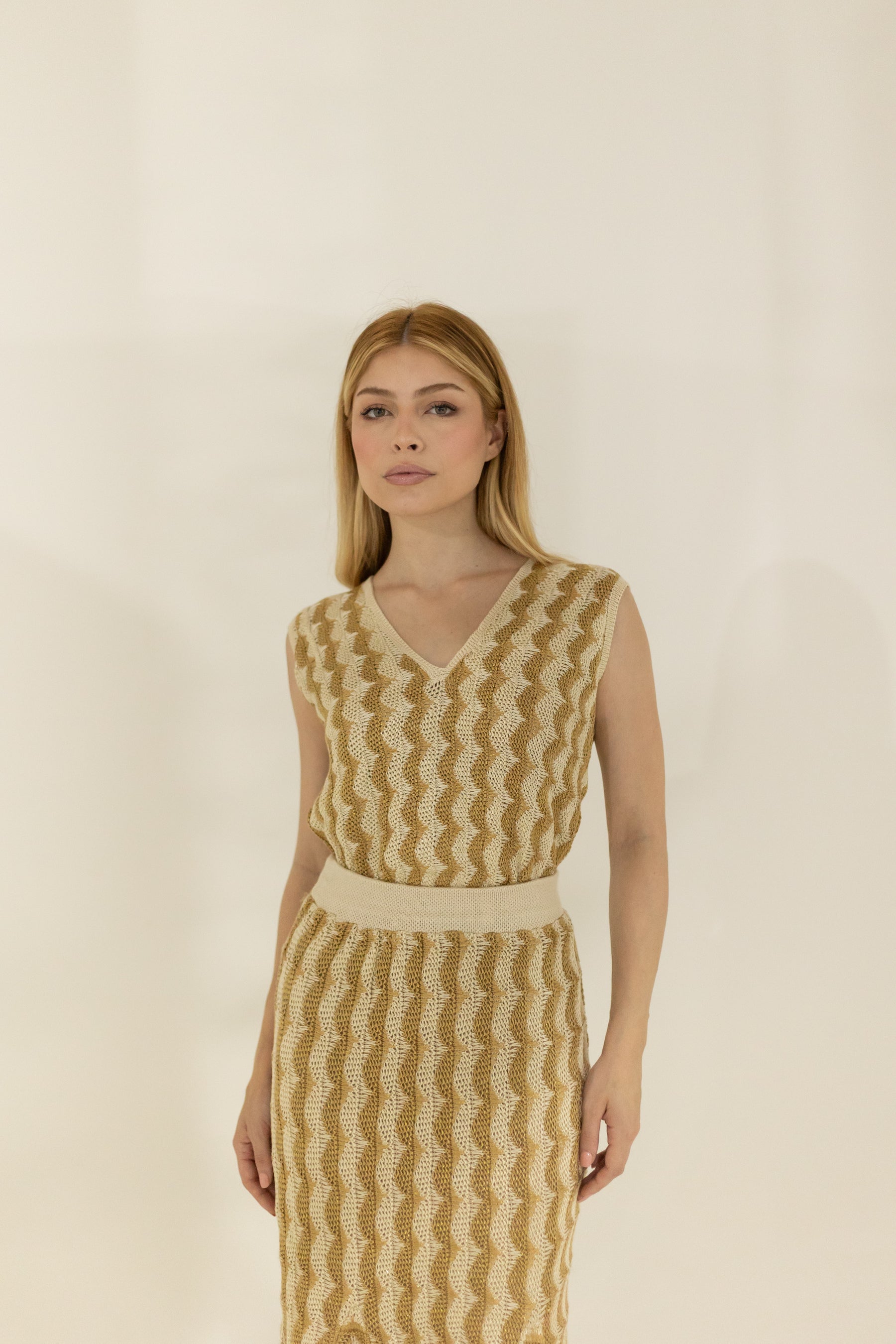 Conjunto Saia Julietta Lurex