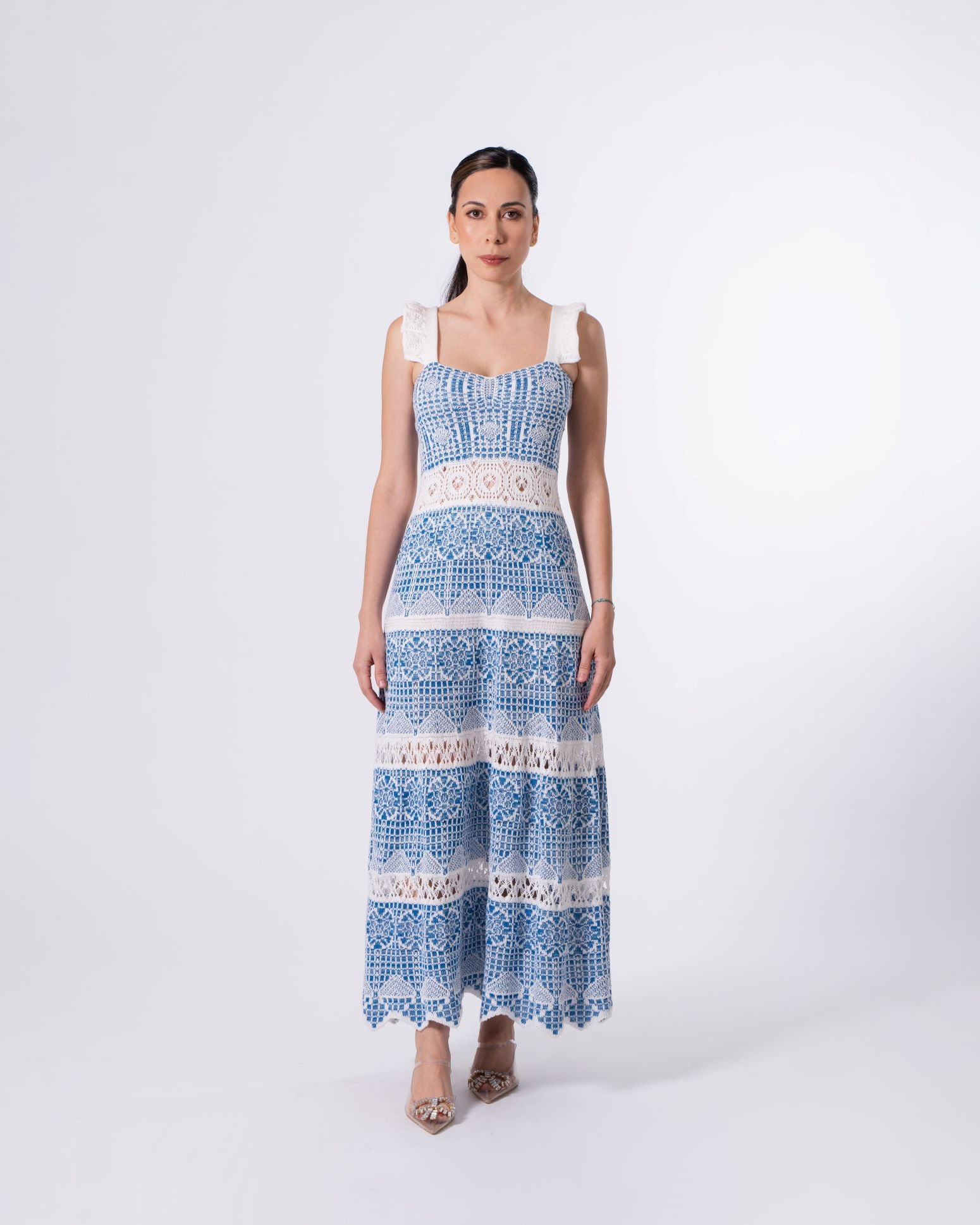 Vestido Crochê Baiao